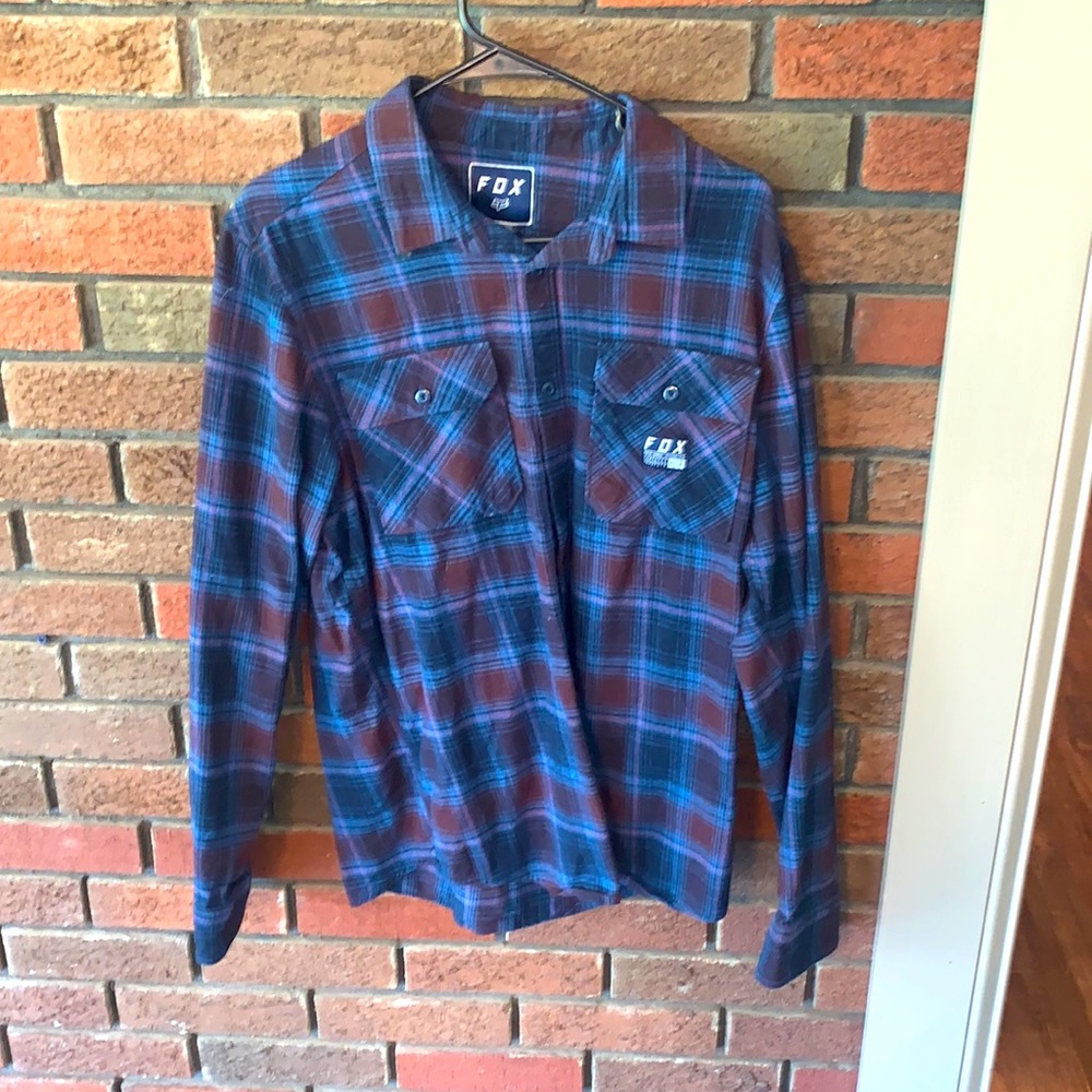 Fox racing flannel